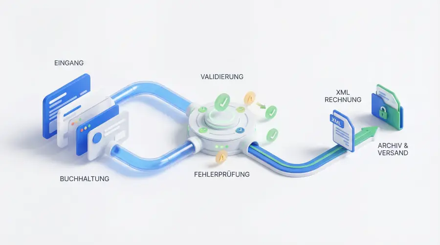 sevDesk E-Rechnung 2026: XRechnungen erstellen & exportieren